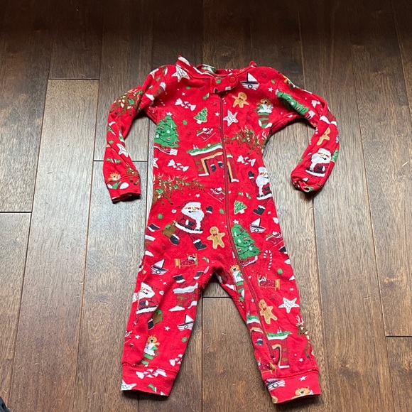 books to bed Other - Christmas Red Kids Pajama Set with Holiday Print